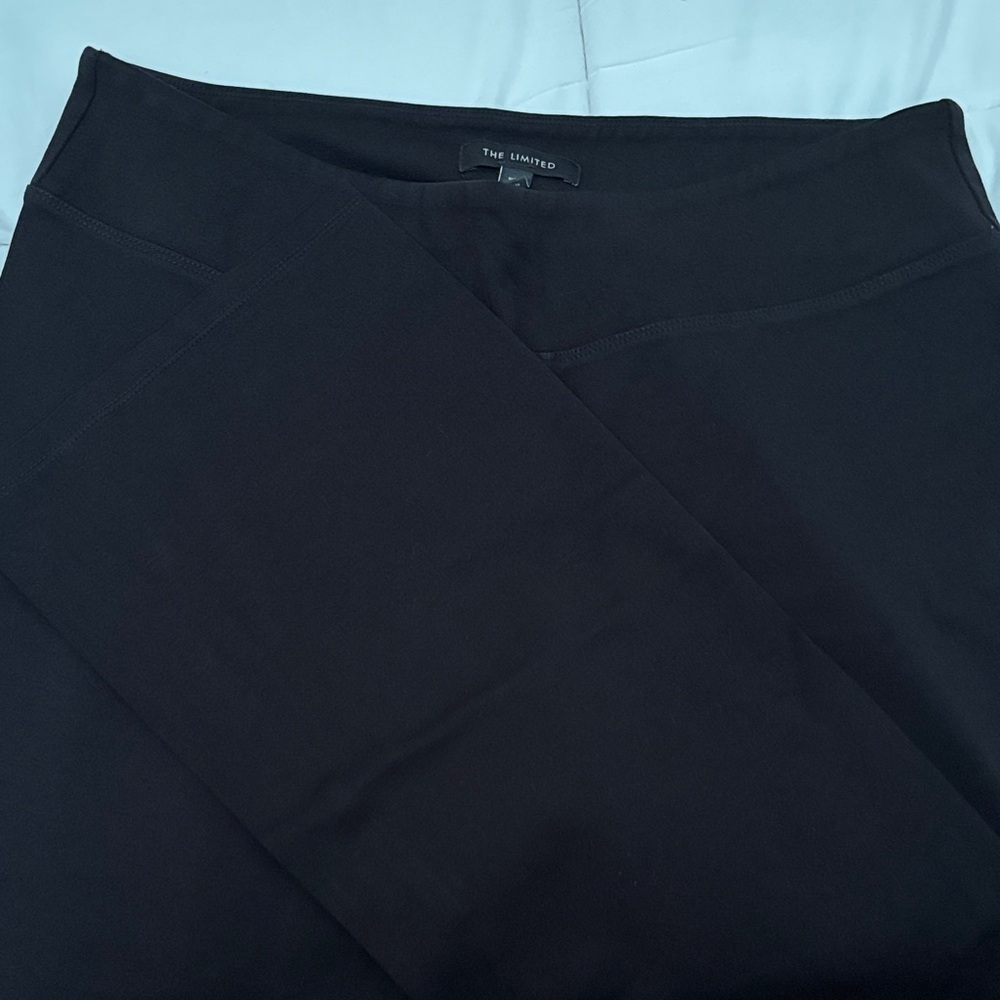 The Limited Black wide leg pants